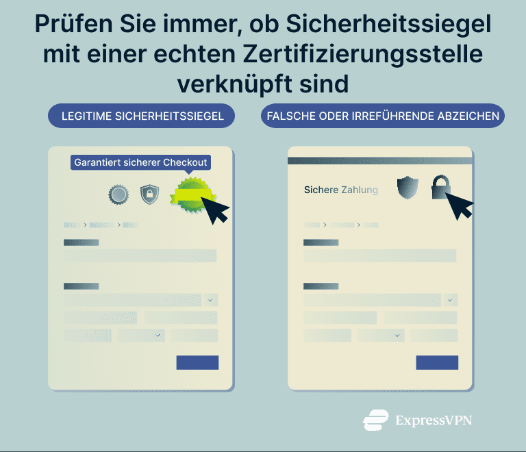 Illustration showing importance of checking for website privacy terms before sharing data.