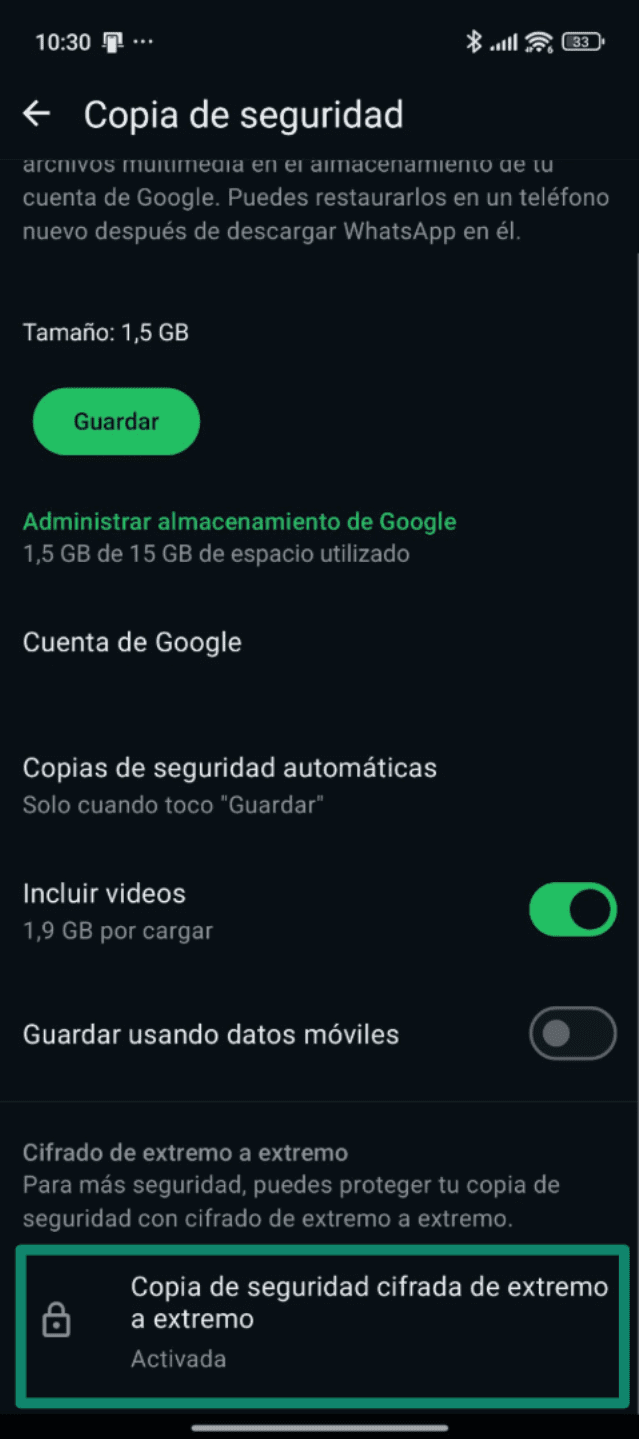 End To End Encrypted Backup Es
