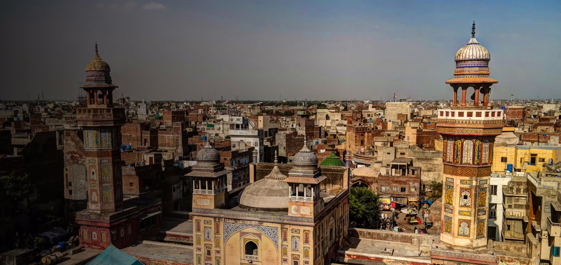 Mosque in Lahore, Pakistan.