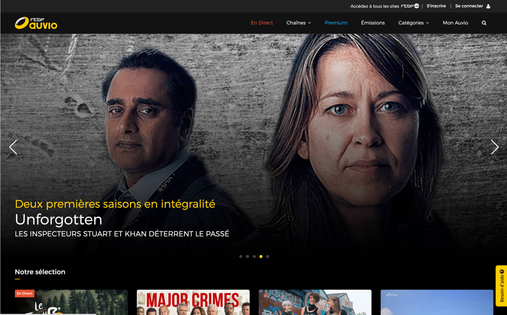 Programmes de la RTBF