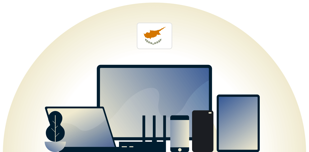 VPN for Kypros beskytter en rekke enheter.