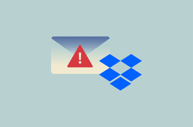 How to identify a Dropbox spam email quickly