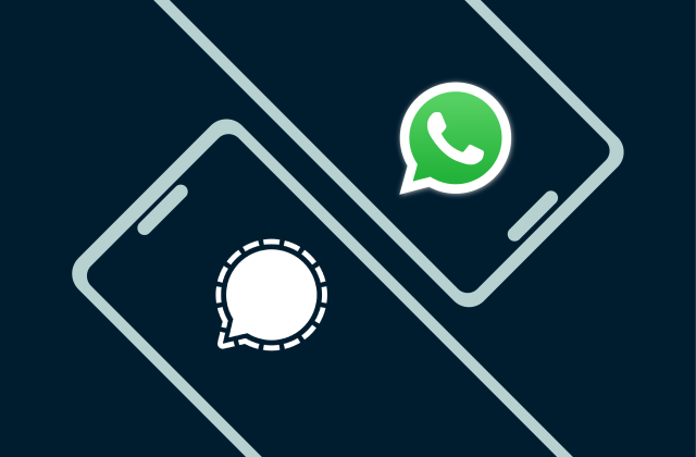 Signal vs. WhatsApp : qui protège le mieux la vie privée