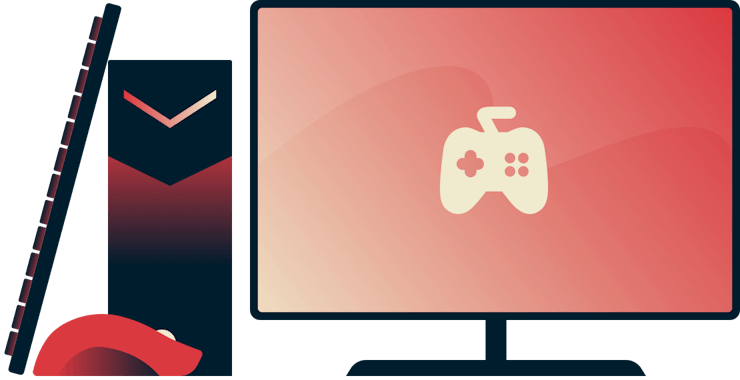 Gaming pe Windows PC cu un VPN.