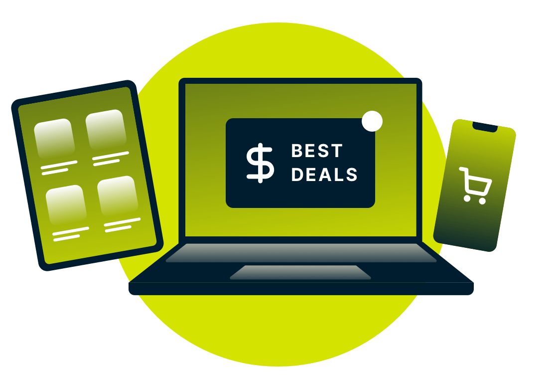 Acquista le migliori offerte da qualsiasi dispositivo.