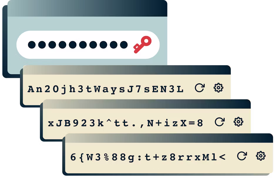 Utilizza il gestore di password ExpressVPN Keys per generare password efficaci.